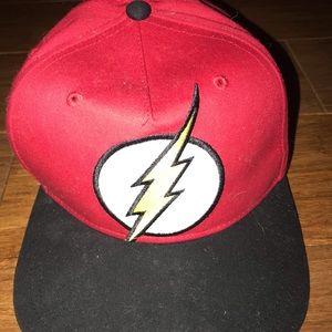 Flash and Superman caps